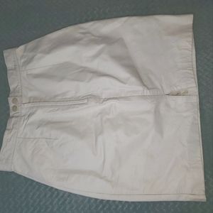 Vintage 1980s Leather Skirt